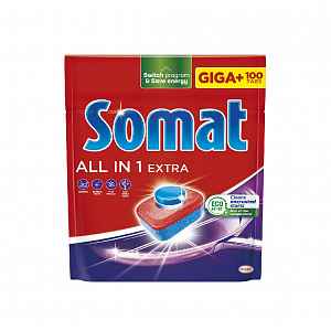 Somat Tablety do myčky All in 1 Extra 100 ks