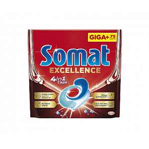 Somat Kapsle do myčky Excellence 4v1 75 ks
