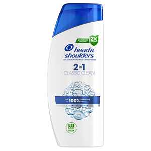 Head&Shoulders 2v1 Classic Šampon proti lupům 625 ml