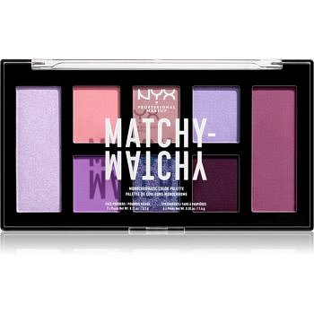 NYX Professional Makeup Matchy-Matchy  paletka očních stínů odstín 04 Lilac 15 g