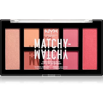 NYX Professional Makeup Matchy-Matchy  paletka očních stínů odstín 02 Melon 15 g