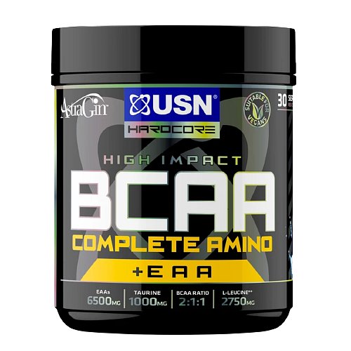 USN BCAA Complete Amino modrá malina 400g