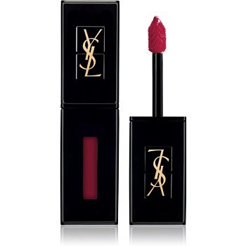 Yves Saint Laurent Vernis À Lèvres Vinyl Cream lesk na rty s krémovou texturou odstín 409 Burgundy Vibes 5,5 ml