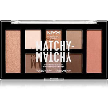 NYX Professional Makeup Matchy-Matchy  paletka očních stínů odstín 01 Taupe 15 g