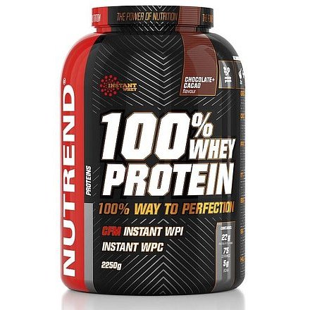 Nutrend 100% Whey Protein 2,25kg jahoda