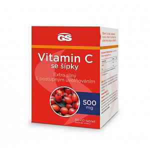 GS Vitamin C 500 se šípky 50+10 tablet