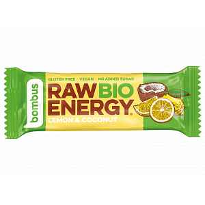 BOMBUS Raw BIO citron a kokos 50 g