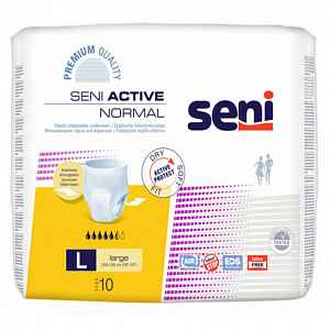 Seni Active Normal Large 10ks ink. plenk. kalhotky