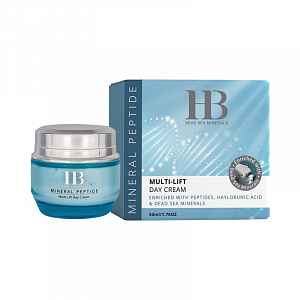 H&B Dead Sea Minerals Multilift denní krém Mineral peptide 50 ml