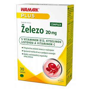 Walmark Železo 20mg 30 tablet