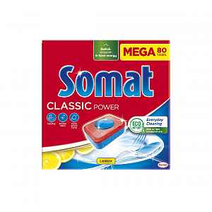Somat Tablety do myčky Classic Power Lemon 80 ks