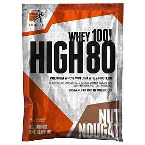 Extrifit High Whey 80 30 g nut nougat