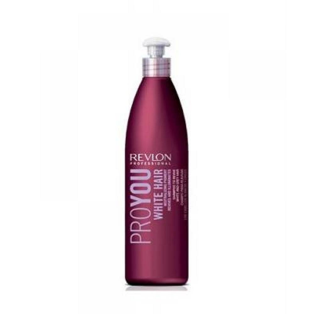 Revlon ProYou White Hair Shampoo 350ml Šampon pro šedivé vlasy