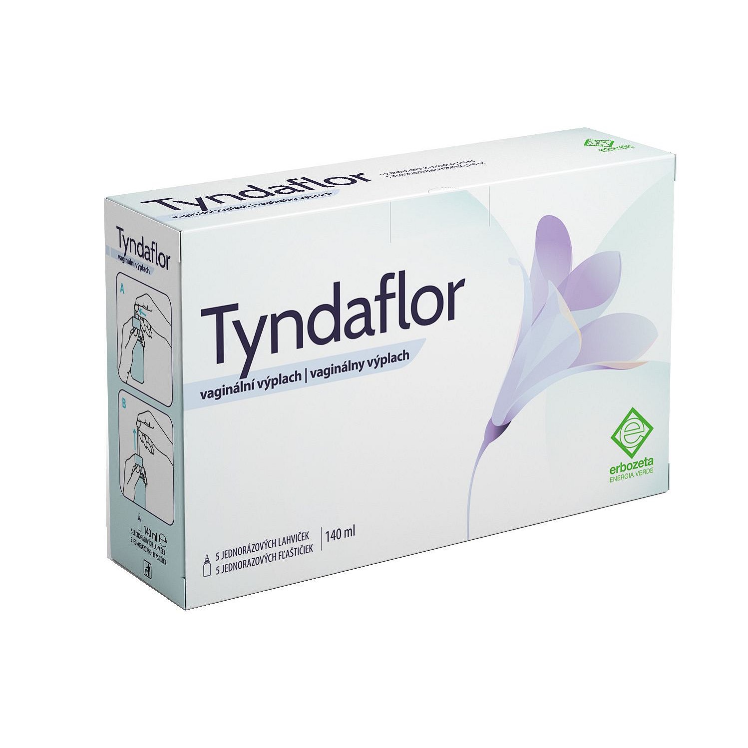 Tyndaflor vaginální výplach 5x140 ml