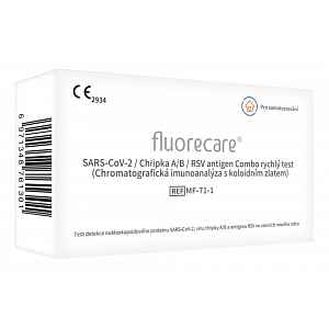 Fluorecare SARS-CoV-2/chřipka A/B/RSV test 1ks