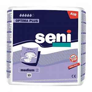 Seni Optima Plus Medium 10 ks ink. plenk. kalhotky