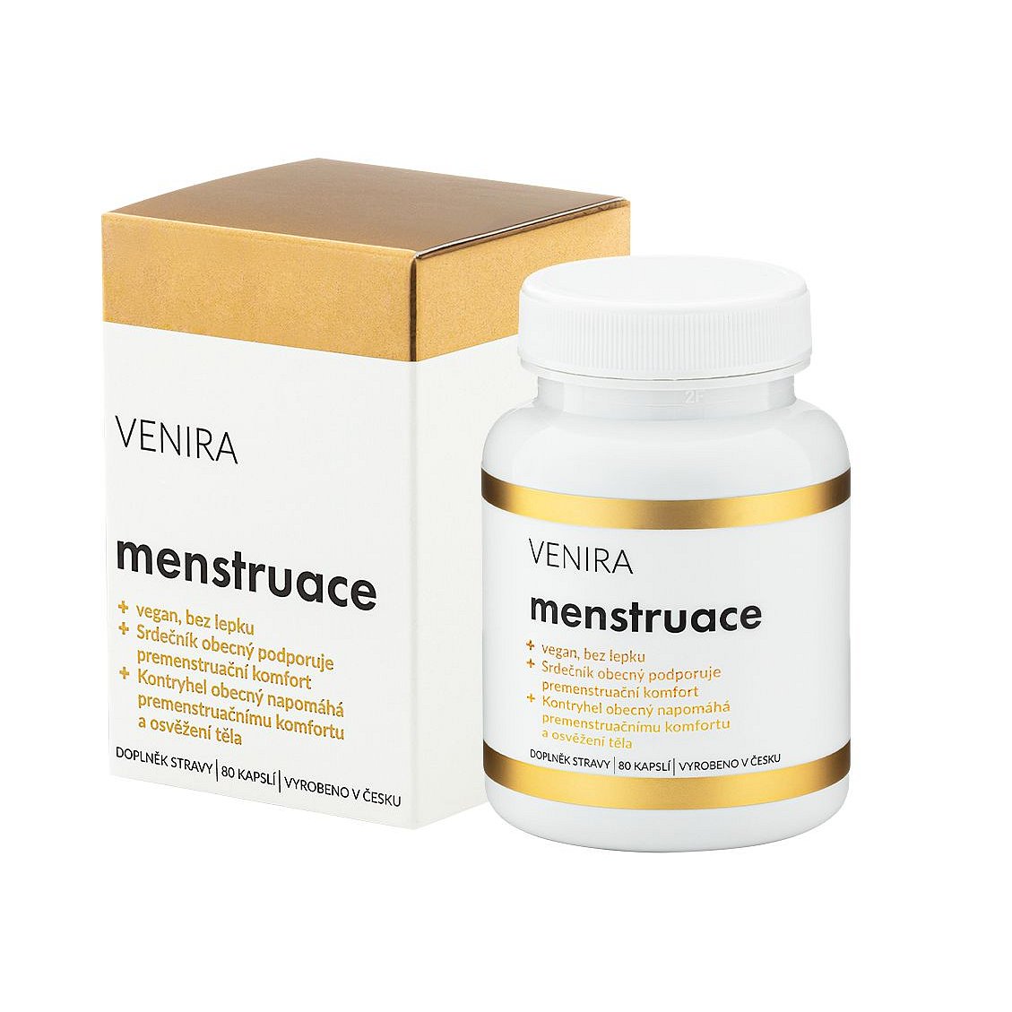 Venira Menstruace 40-ti denní kúra 80 kapslí