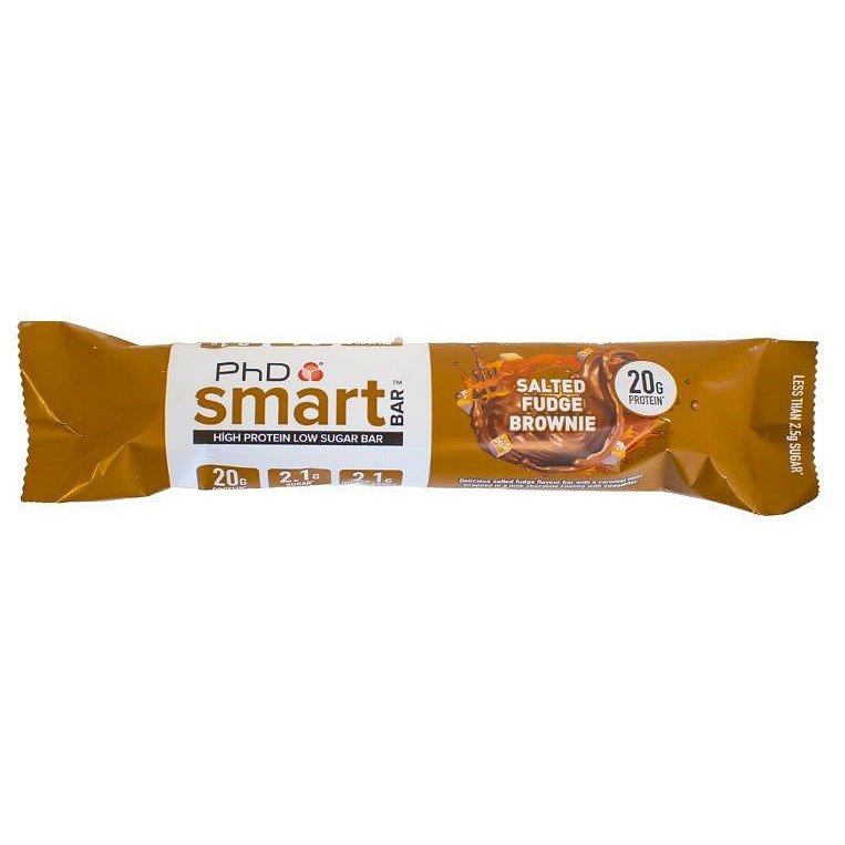 PhD Nutrition Smart Bar salted fudge brownie 64g