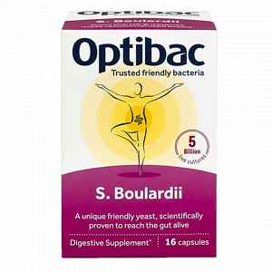 Optibac Saccharomyces Boulardii - 16 kapslí