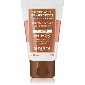 Sisley Sun ochranný tónovací krém na obličej SPF 30 odstín 3 Amber  40 ml