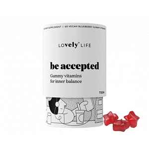 LOVELY LIFE Be accepted gumové vitamíny 60 ks