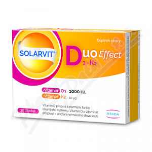 Solarvit Duo Effect D3+k2 Tobolek 30