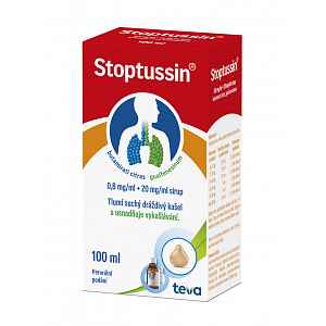 Stoptussin sirup por. sir. 1x100ml + pip.