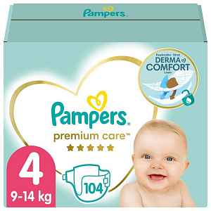 Pampers Plenky Premium Mega Box S4 104