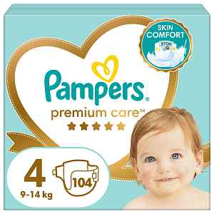 Pampers Plenky Premium Mega Box S4 104