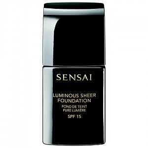 Sensai Luminous Sheer tekutý rozjasňující make-up SPF 15 odstín LS202 Ochre Beige 30 ml