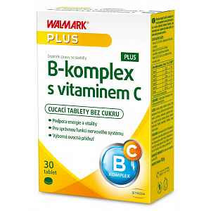 Walmark B-komplex PLUS s vitaminem C 30 tablet