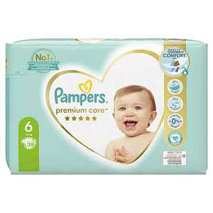 PAMPERS Premium Care vel.6 Value Pack 13+kg 38 ks