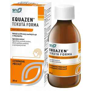 EQUAZEN Tekutá forma s příchutí citrónu 200 ml