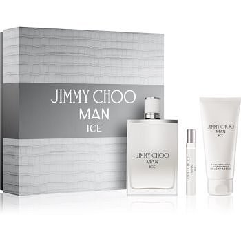 Jimmy Choo Man Ice dárková sada II. toaletní voda 100 ml + toaletní voda 7,5 ml + balzám po holení 100 ml