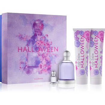 Jesus Del Pozo Halloween dárková sada VII.  toaletní voda 100 ml + toaletní voda 4,5 ml + tělové mléko 150 ml + sprchový gel 150 ml