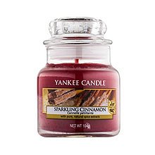 Yankee Candle Sparkling Cinnamon Candle ( třpytivá skořice ) - Vonná svíčka  411.0 g