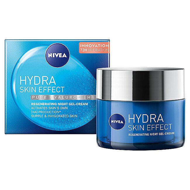 Regenerační noční hydratační gel-krém Hydra Skin Effect (Regenerating Night Gel-Cream) 50 ml