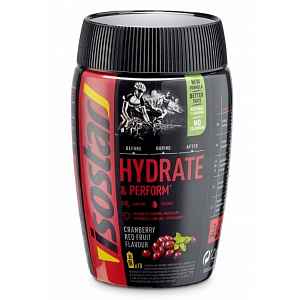 Isostar Hydrate Perform 400 g cranberry red fruits