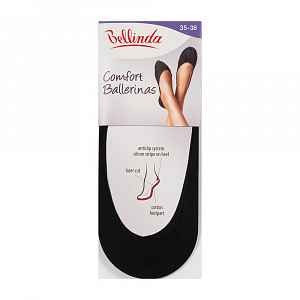 Bellinda Comfort Ballerinas vel. 35/38 dámské bavlněné balerínky 1 pár černé