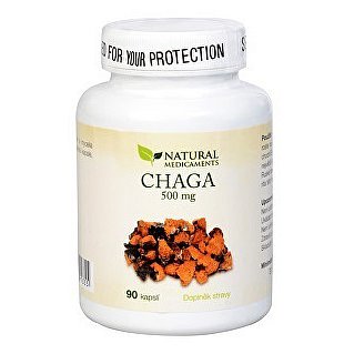 Natural Medicaments Chaga 500mg cps.90