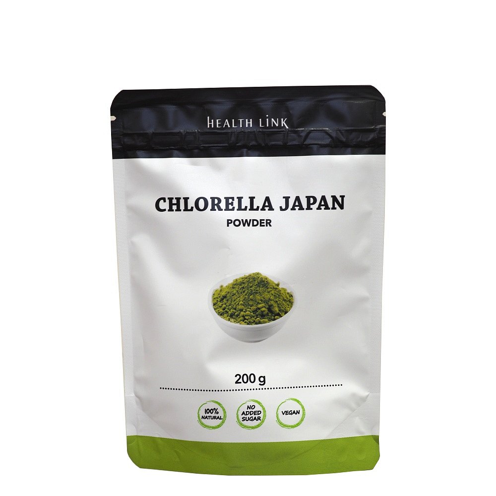 HEALTH LINK Chlorella Japan prášek 200 g