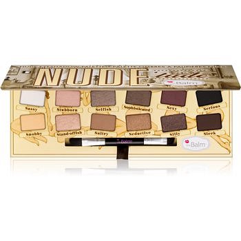 theBalm Nude Tude paleta očních stínů se štětečkem 11,08 g