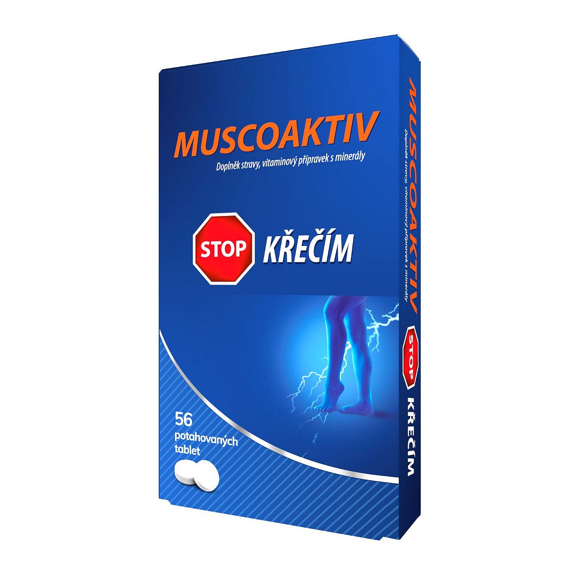 Muscoaktiv Stop křečím 56 tablet