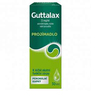 Guttalax 7,5 mg perorální kapky 1x30ml