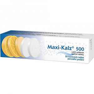 Maxi-Kalz 500mg tbl.eff. 20