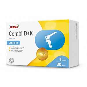 Dr. Max Combi D + K 2000 IU 30 kapslí