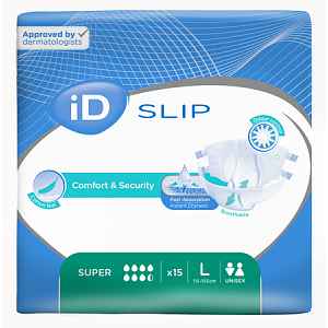 Id Slip Large Super N9 kalhotky absorpční lepící, boky 115-155cm,4 100ml,