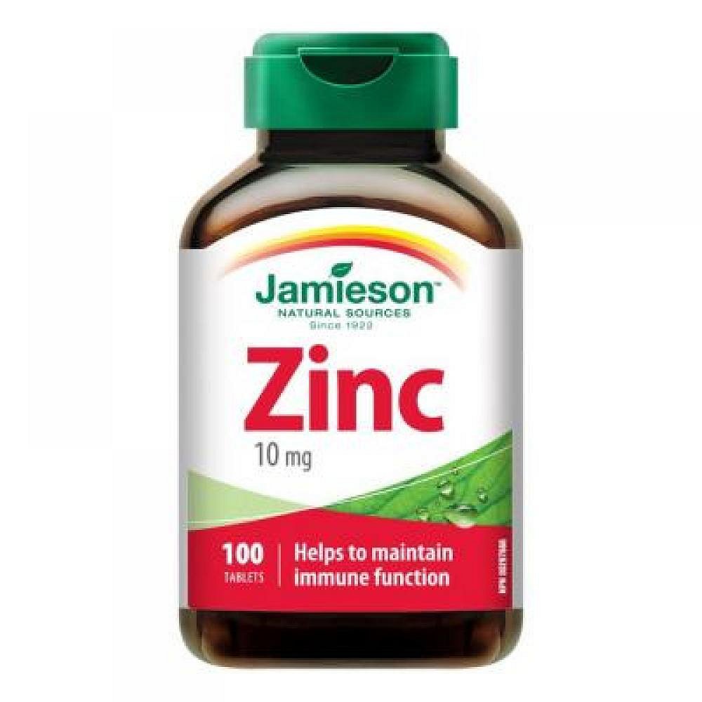 JAMIESON Zinek 10mg 100 tablet