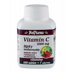 Medpharma Vitamin C 1000 mg s šípky 107 tablet