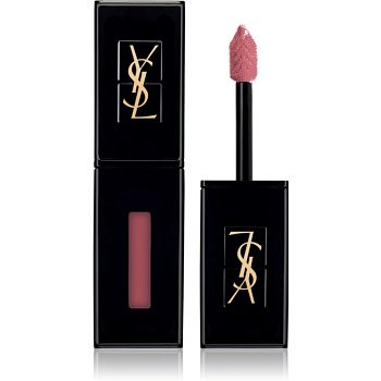 Yves Saint Laurent Vernis À Lèvres Vinyl Cream lesk na rty s krémovou texturou odstín 412 Rose Mix 5,5 ml